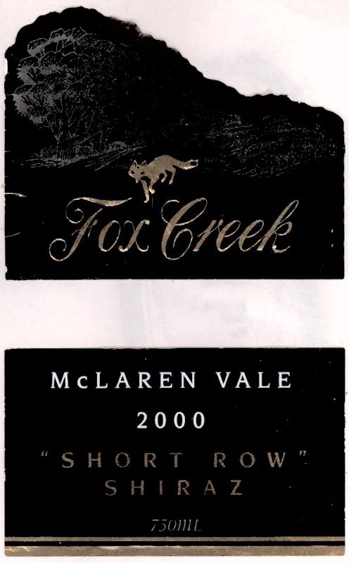 McLaren Vale_Fox Creek_Short Row Shiraz 2000.jpg